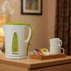 Ramtons Cordless Electric Kettle 1.7 Liters White and Green – RM/349