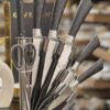 9 Pcs Marble Kitchen Knives