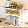 Microwave rack kitchen Organizer PP