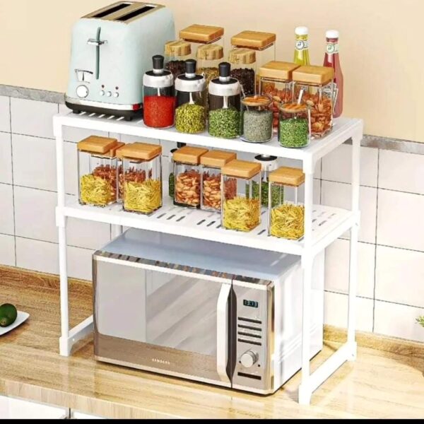 Microwave rack kitchen Organizer PP